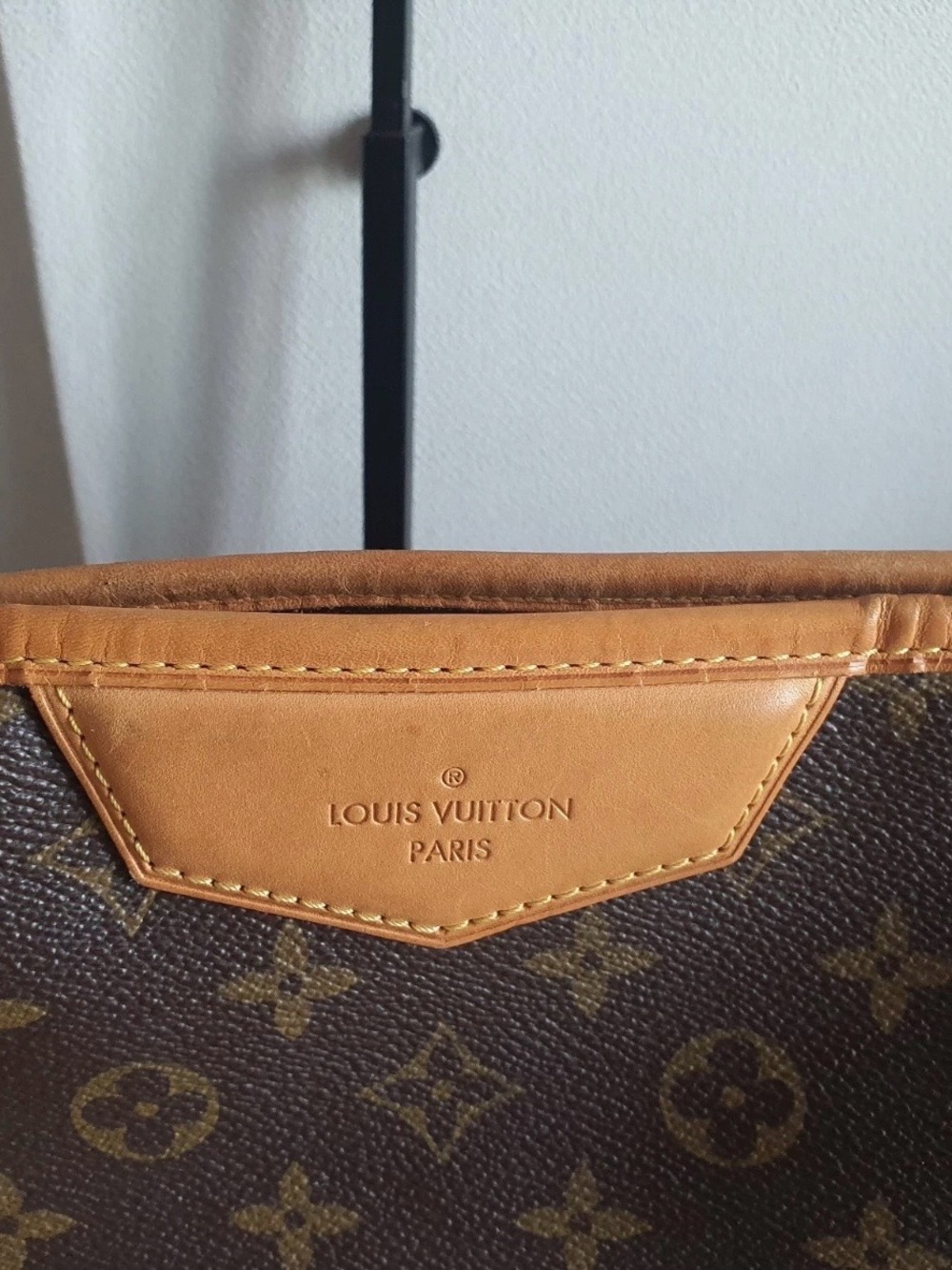 Louis Vuitton estrela MM + dust cover Monogram Canvas Satchel in Brown and Tan - Picture 7 of 16